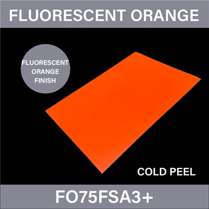 Fluorestsentsoranž DTF -kile A3 Plus